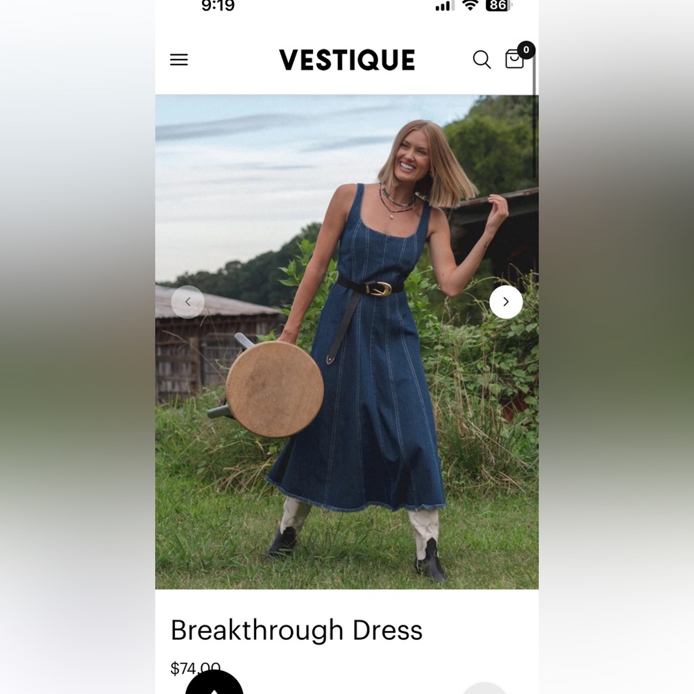 Vestique Denim Dress